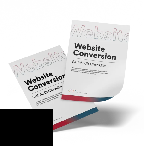 Website Conversion Self-Audit Checklist covers